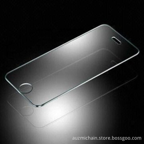 Tempered Glass Screen Protector for iPhone 5, Easy to Install, 100% Bubble-free